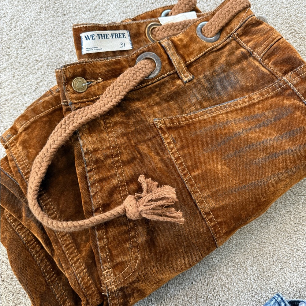 We The Free Moxie Pull-On Barrel Jeans